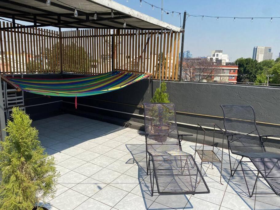 Stunning With Spacious Private Rooftop! Apartment Mexico City